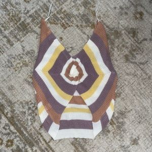 Love Tree Twisty Back Sweater